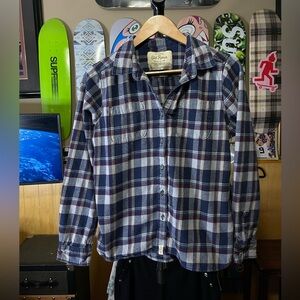 Plaid old ranch woman’s size large
